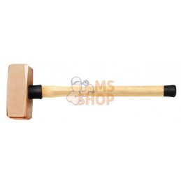 NSB500-4000;BAHCO;Marteau de serrurier antidéflagrant, type allemand, manche hickory CU-BE;pièce détachée