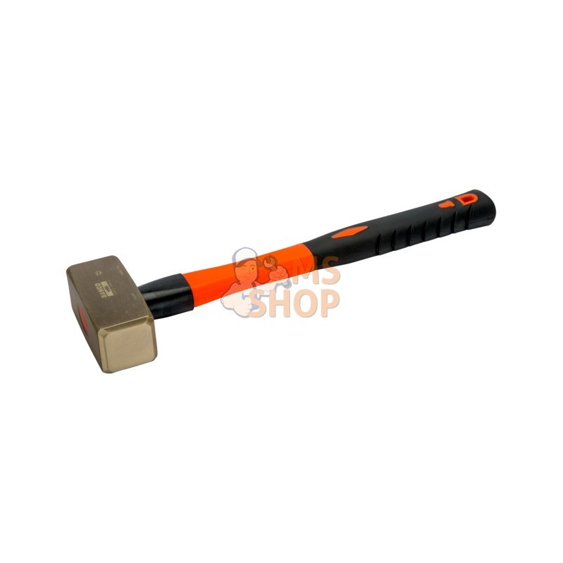 NS500-2000-FB;BAHCO;Marteau de serrurier antidéflagrant, type allemand, manche fibre de verre AL-BR;pièce détachée