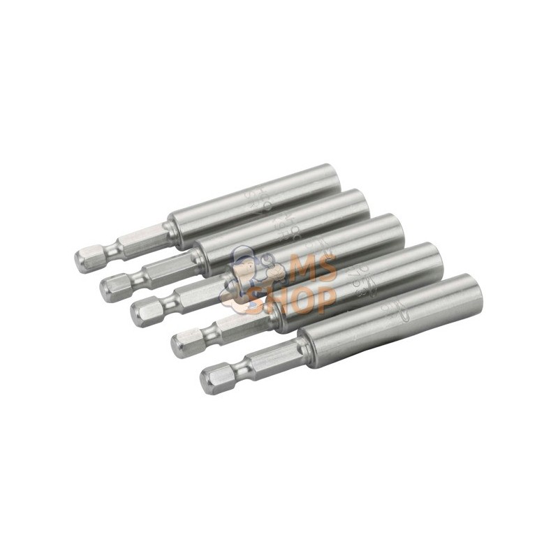 KSR753-1P;BAHCO;Support universel pour embouts en acier inoxydable avec anneau de retenue 1/4" - 75 mm;pièce détachée KSR753-1P;BAHCO;Support universel pour embouts en acier inoxydable avec anneau de retenue 1/4" - 75 mm;pièce détachée