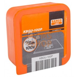 KBGU-100P;BAHCO;Lames couteau Utility;pièce détachée