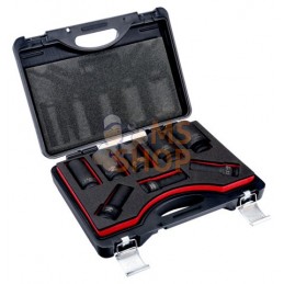 K8906M/8;BAHCO;Jeu de 8 douilles à choc longues 3/4'', métrique;pièce détachée