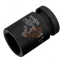 K7801Z-13/16;BAHCO;Douille à choc 6 pans 1/2", dimensions en pouces, et finition phosphatée;pièce détachée