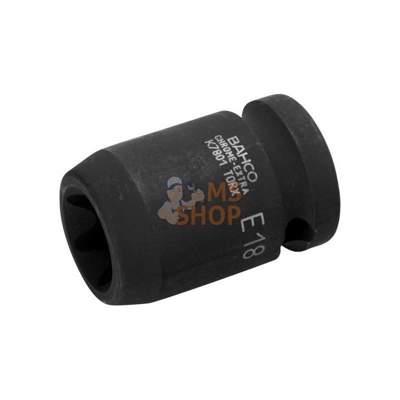 K7801TORX-E14;BAHCO;Douille à choc 1/2 TORX®;pièce détachée K7801TORX-E14;BAHCO;Douille à choc 1/2 TORX®;pièce détachée