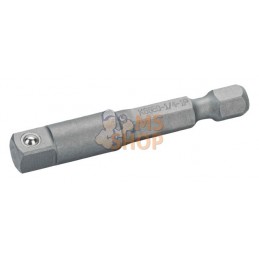 K6650-1/4-1P;BAHCO;Adaptateur douille 6 pans 1/4" pour carré 1/4" ou 3/8" - 50 mm;pièce détachée
