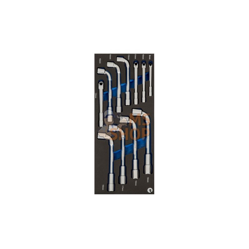 IFF1E005;IRIMO;Module mousse 1/3 : Clés à pipes débouchées 6 pans;pièce détachée IFF1E005;IRIMO;Module mousse 1/3 : Clés à pipes débouchées 6 pans;pièce détachée