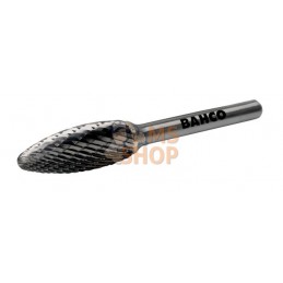 H1025M06X;BAHCO;Fraises limes au carbure avec tête flamme;pièce détachée
