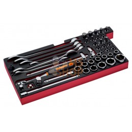 FF3A13;BAHCO;Module FF3A13 pour boites à outils 1483K & 1483KHD, 49 pcs;pièce détachée