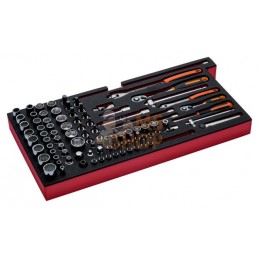 FF3A09;BAHCO;Module FF3A0 pour boites à outils 1483K & 1483KHD, 95 pcs;pièce détachée
