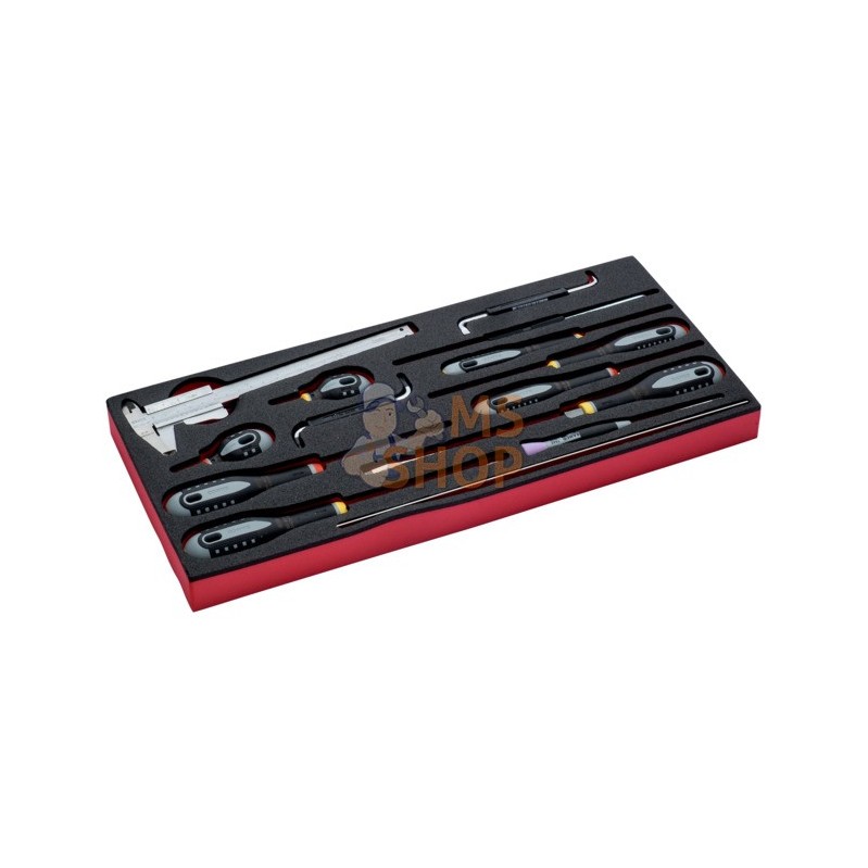 FF3A06;BAHCO;Jeu d’outils en pouces, module mousse pour nos caisses à outils métalliques 1483K & 1483KHD - 16 pcs;pièce détachée FF3A06;BAHCO;Jeu d’outils en pouces, module mousse pour nos caisses à outils métalliques 1483K & 1483KHD - 16 pcs;pièce détachée