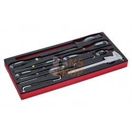 FF3A02;BAHCO;Module FF3A02 pour boites à outils 1483K & 1483KHD, 13 pcs;pièce détachée