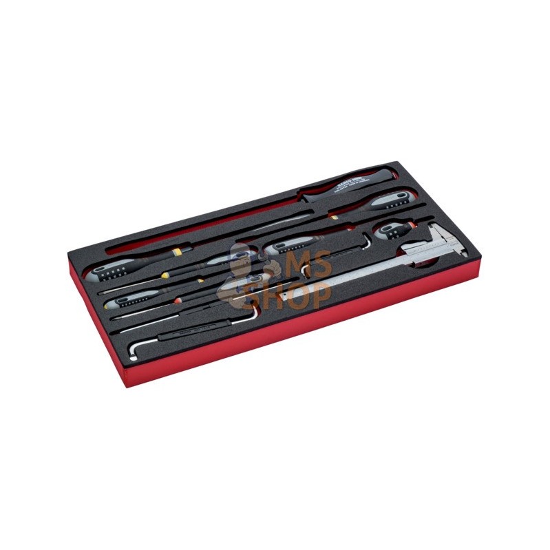 FF3A02;BAHCO;Module FF3A02 pour boites à outils 1483K & 1483KHD, 13 pcs;pièce détachée