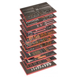 FF1BSET-MONSTER;BAHCO;Composition de 11 modules mousse;pièce détachée