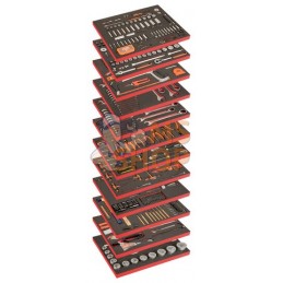 FF1ASET-XLARGE;BAHCO;Composition de 12 modules mousse;pièce détachée