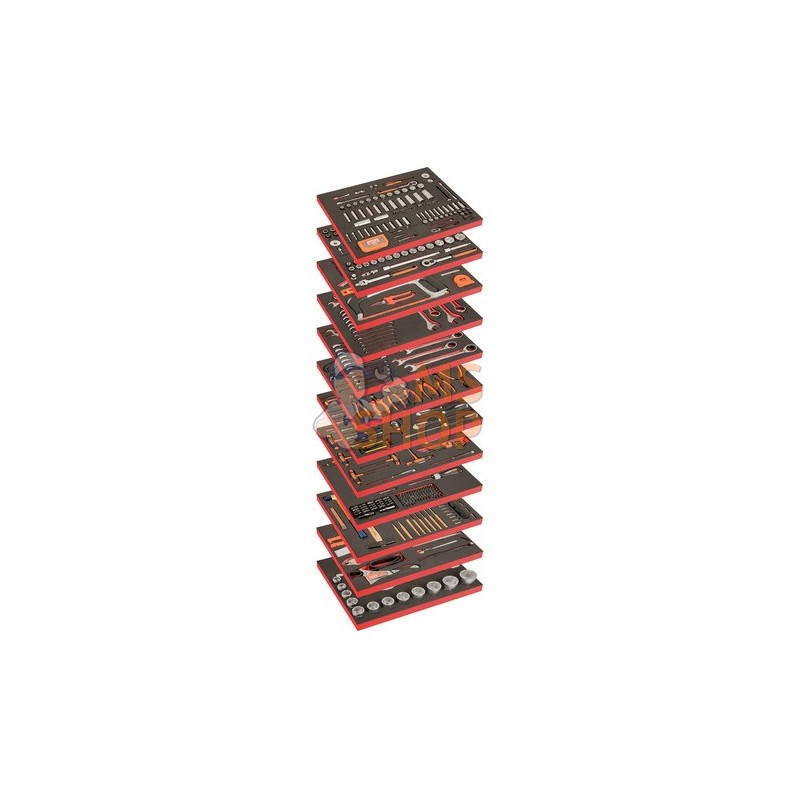 FF1ASET-XLARGE;BAHCO;Composition de 12 modules mousse;pièce détachée FF1ASET-XLARGE;BAHCO;Composition de 12 modules mousse;pièce détachée
