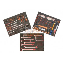 FF1ASET-MRO5;BAHCO;Composition MRO 3 modules, 84 pcs;pièce détachée