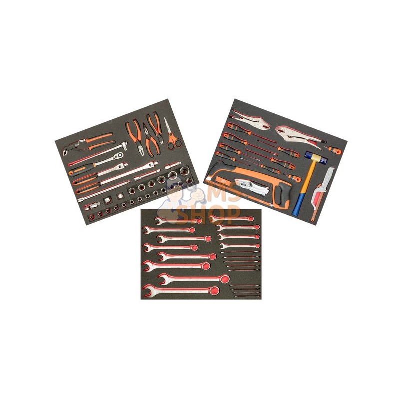 FF1ASET-MRO5;BAHCO;Composition MRO 3 modules, 84 pcs;pièce détachée FF1ASET-MRO5;BAHCO;Composition MRO 3 modules, 84 pcs;pièce détachée