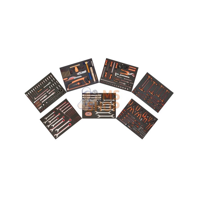 FF1ASET-MRO2;BAHCO;Composition MRO 7 modules, 256 pcs;pièce détachée FF1ASET-MRO2;BAHCO;Composition MRO 7 modules, 256 pcs;pièce détachée