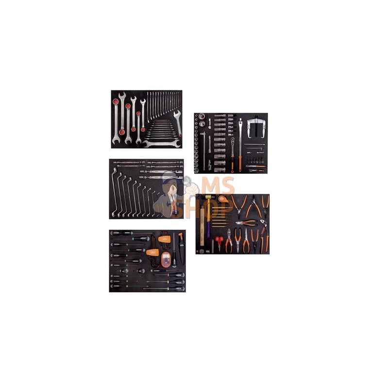 FF1ASET-AUTO1;BAHCO;Composition AUTO 5 modules, 196 pcs;pièce détachée FF1ASET-AUTO1;BAHCO;Composition AUTO 5 modules, 196 pcs;pièce détachée