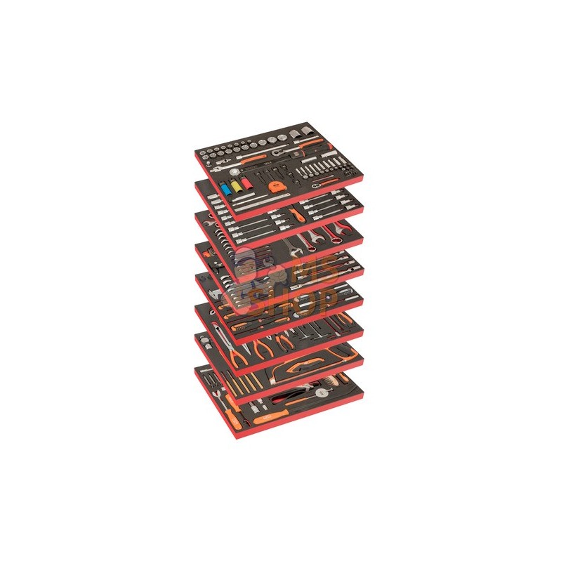 FF1ASET-AUTO;BAHCO;Composition de modules mousse 3/3;pièce détachée