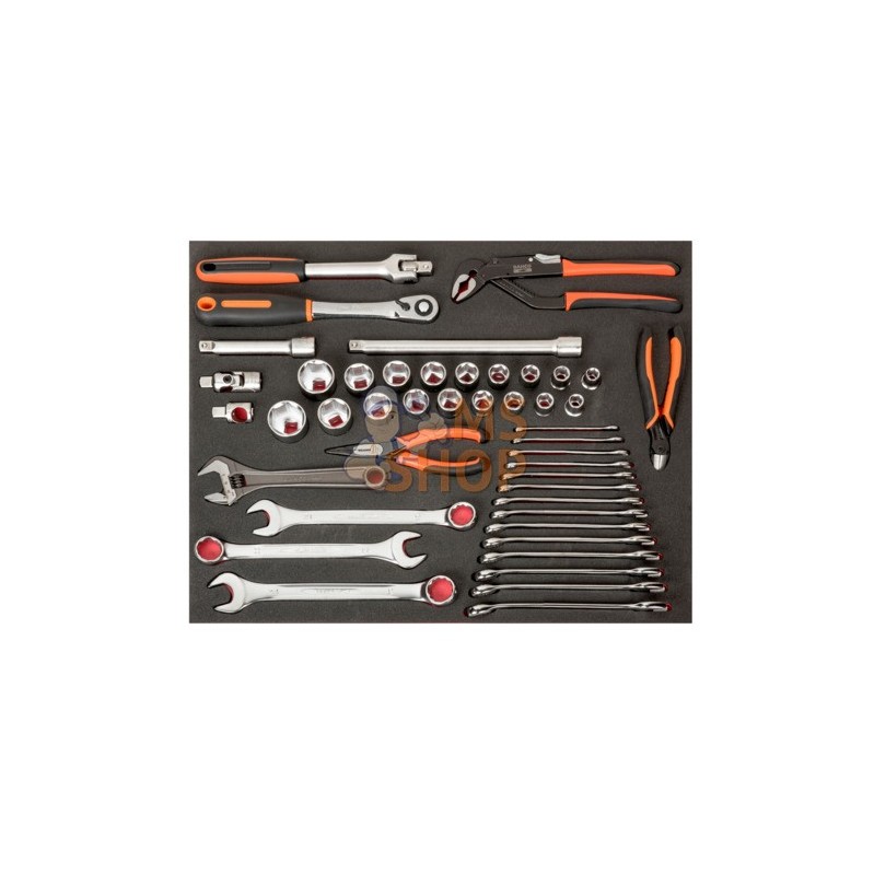 FF1A37;BAHCO;FF1A37, 46 pcs;pièce détachée