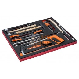 FF1A35;BAHCO;Outils de frappe et limes, 24 pcs;pièce détachée