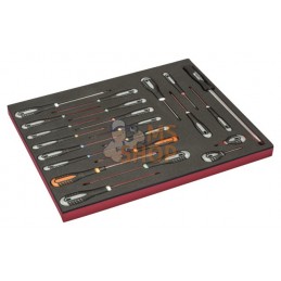 FF1A166;BAHCO;FF1A166, 22 pcs;pièce détachée