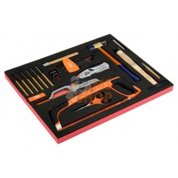 FF1A131;BAHCO;Outils de frappe et de coupe, 25 pcs;pièce détachée