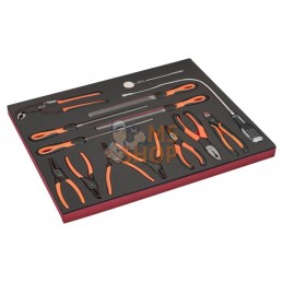 FF1A118;BAHCO;Pinces et Limes, 14 pcs;pièce détachée
