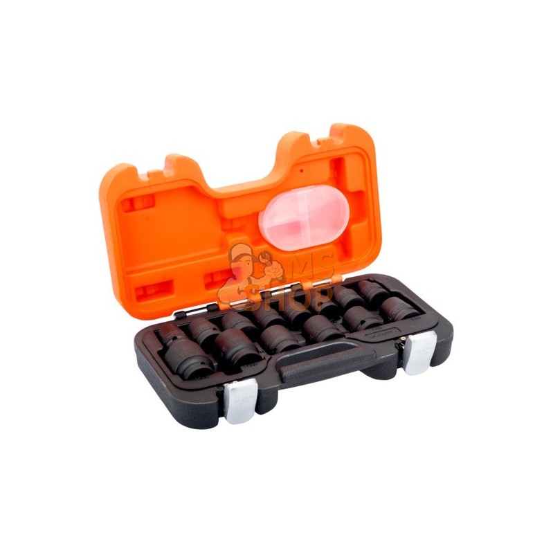 D/S14;BAHCO;Jeu de douilles à chocs 1/2'', métrique;pièce détachée D/S14;BAHCO;Jeu de douilles à chocs 1/2'', métrique;pièce détachée