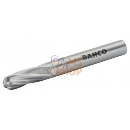 C0616AL06;BAHCO;Fraises limes au carbure avec tête cylindrique à bout rond pour aluminium;pièce détachée