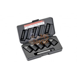 BWTSP6;BAHCO;Coffret de douilles à torsion longues 1/2": 17, 19, 21, 22, 24 mm;pièce détachée