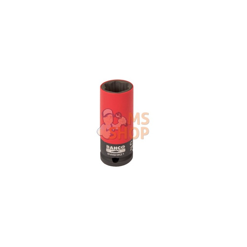 BWSHK21;BAHCO;Douille à choc anti-vol 21 mm pour Hyundai et KIA;pièce détachée BWSHK21;BAHCO;Douille à choc anti-vol 21 mm pour Hyundai et KIA;pièce détachée