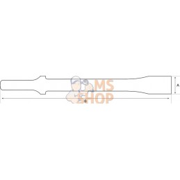 BP909NF;BAHCO;Ciseau, fixe, plat , 10,2 mm;pièce détachée