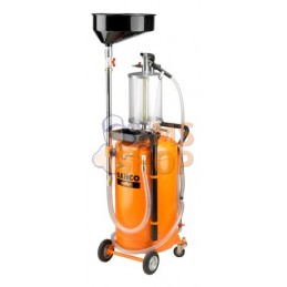 BOD8903A;BAHCO;Récupérateur d'huile mixte avec réservoir de 90 L et pré-chambre 9 L;pièce détachée