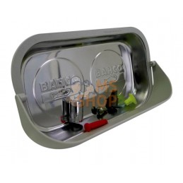 BMR240;BAHCO;Plateau rectangulaire magnétique avec extension PVC 240 x 140 mm;pièce détachée