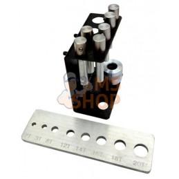 BH715-13;BAHCO;Jeu de poinçons et adaptateurs pour presses hydrauliques;pièce détachée