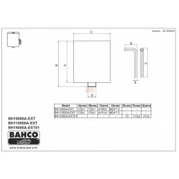 BH110000A-EXT;BAHCO;Extension 120 mm pour crics extra longs 5 T - 10 T;pièce détachée