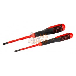 BE-9891SL;BAHCO;Jeu de 2 tournevis isolés Ergo™ lames fines;pièce détachée