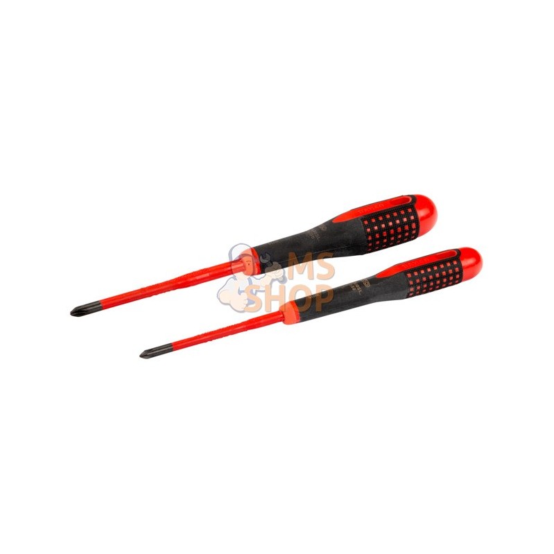 BE-9891SL;BAHCO;Jeu de 2 tournevis isolés Ergo™ lames fines;pièce détachée BE-9891SL;BAHCO;Jeu de 2 tournevis isolés Ergo™ lames fines;pièce détachée