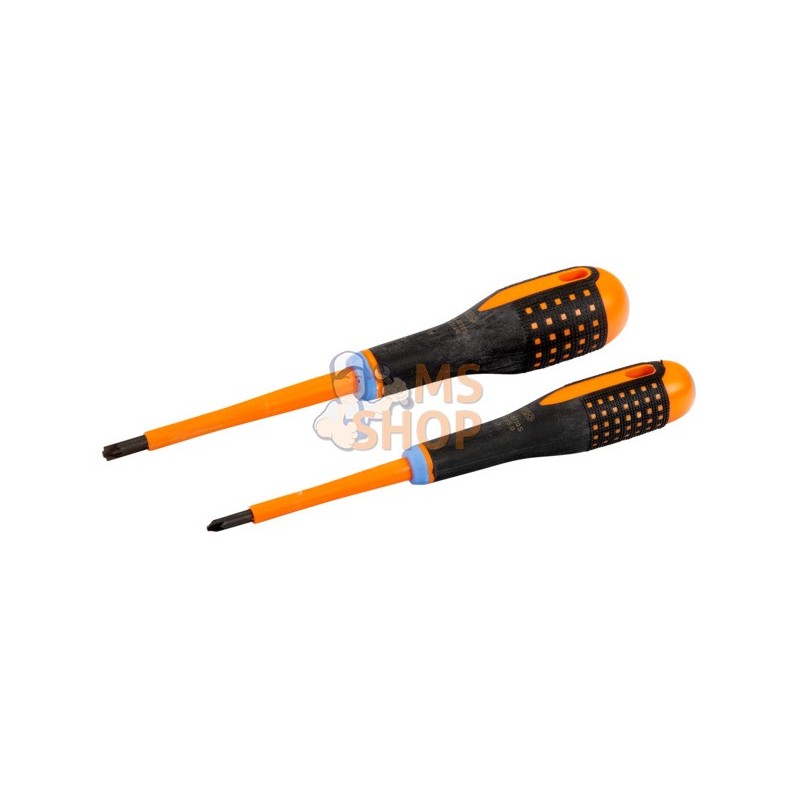 BE-9890S;BAHCO;Jeu de 2 tournevis Ergo™ pour installations électriques;pièce détachée BE-9890S;BAHCO;Jeu de 2 tournevis Ergo™ pour installations électriques;pièce détachée