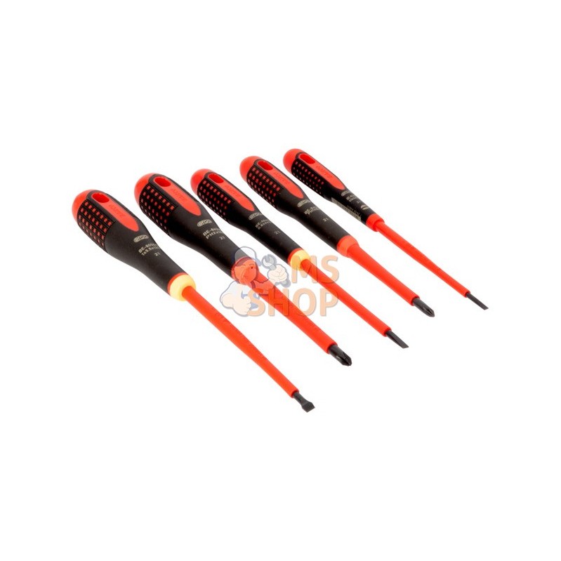 BE-9881S;BAHCO;Jeu de 5 tournevis Ergo™ isolés;pièce détachée BE-9881S;BAHCO;Jeu de 5 tournevis Ergo™ isolés;pièce détachée