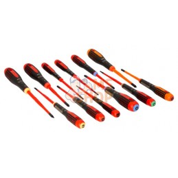 BE-9878SL;BAHCO;Jeu de 12 tournevis Ergo™ isolés;pièce détachée
