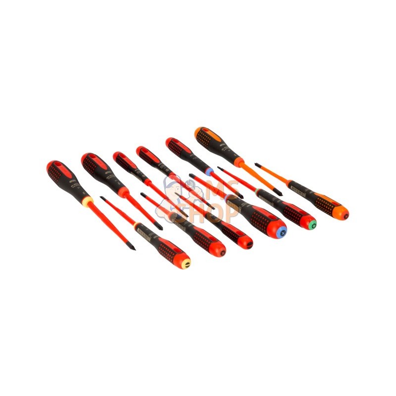 BE-9878SL;BAHCO;Jeu de 12 tournevis Ergo™ isolés;pièce détachée BE-9878SL;BAHCO;Jeu de 12 tournevis Ergo™ isolés;pièce détachée