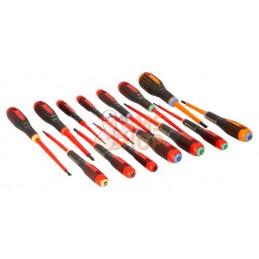 BE-9876S;BAHCO;Jeu de 14 tournevis Ergo™ isolés;pièce détachée