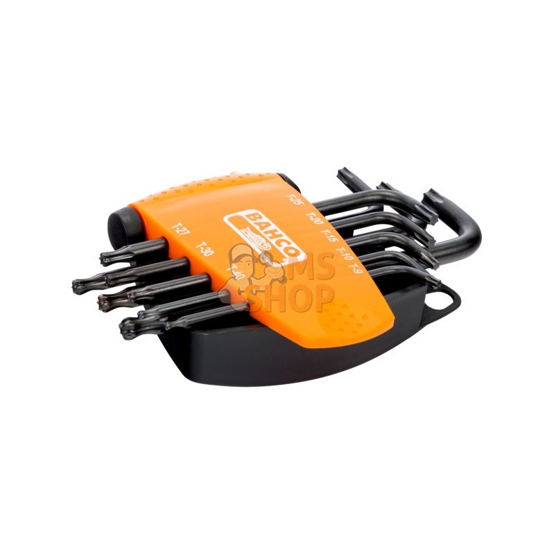 BE-9675;BAHCO;Jeu de 8 clés mâles Torx;pièce détachée BE-9675;BAHCO;Jeu de 8 clés mâles Torx;pièce détachée