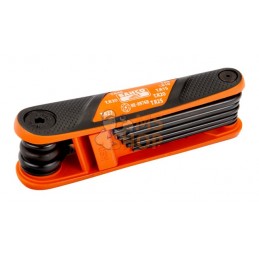 BE-8976B;BAHCO;Jeu de 8 clés pour vis TORX, finition brunie;pièce détachée