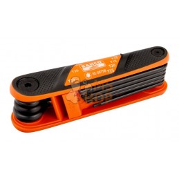 BE-8975B;BAHCO;Jeu de tournevis TORX®, contre-coudé, noirs;pièce détachée