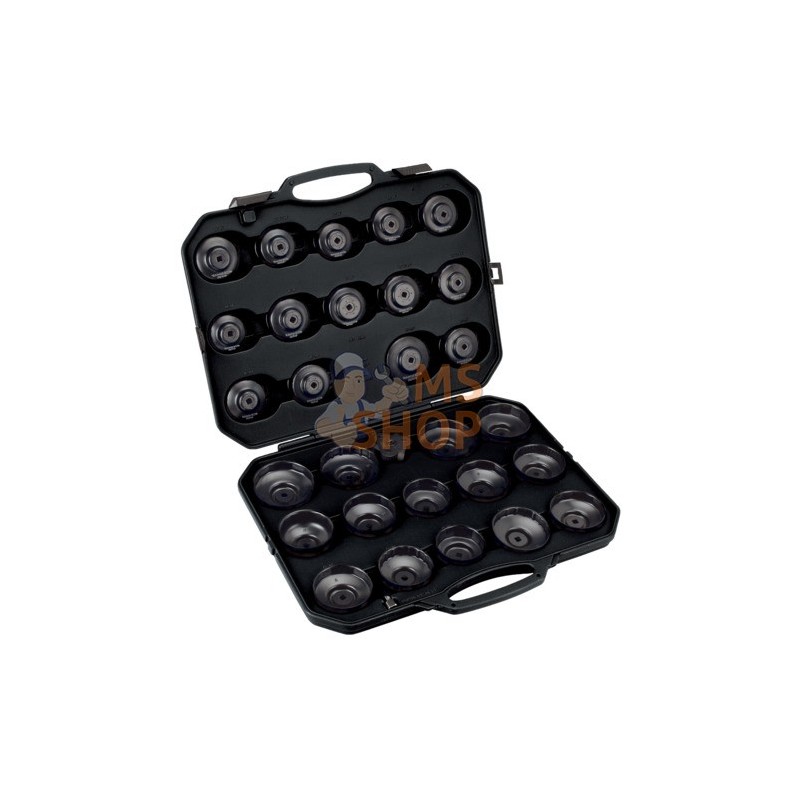 BE630;BAHCO;Coffret de clés coiffe pour filtres d'huile;pièce détachée