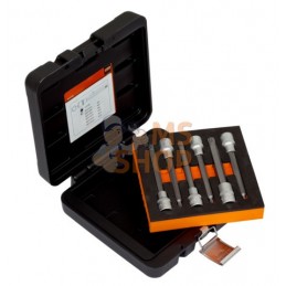 BE5103;BAHCO;Coffret de 6 douilles XZN 1/2" avec embouts, pour moteurs;pièce détachée