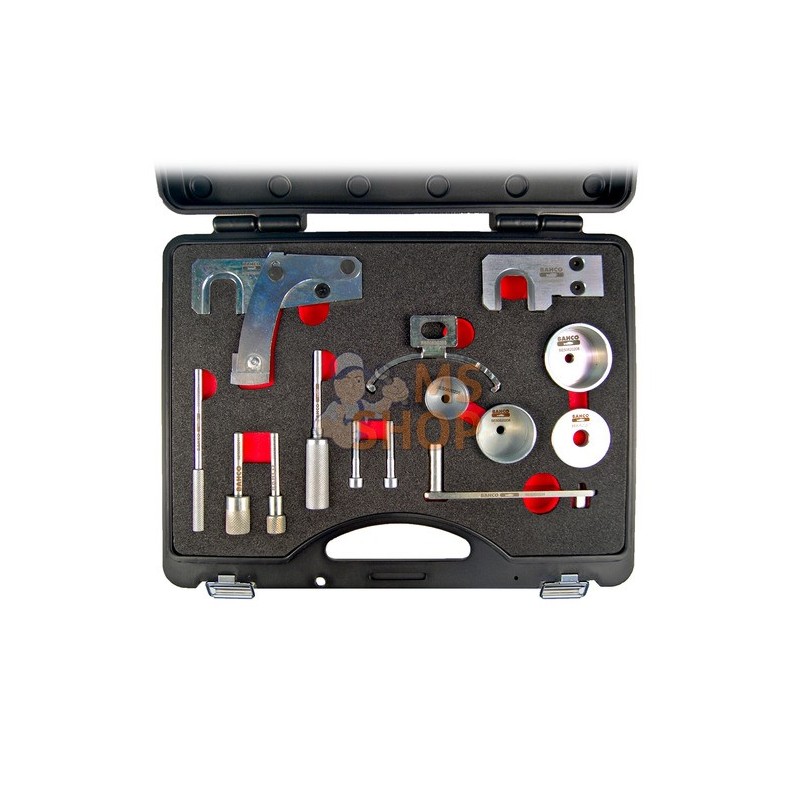 BE508202;BAHCO;Coffret d'outils de calage pour moteurs Renault 1.5-1.9-2.2-2.5 Diesel;pièce détachée